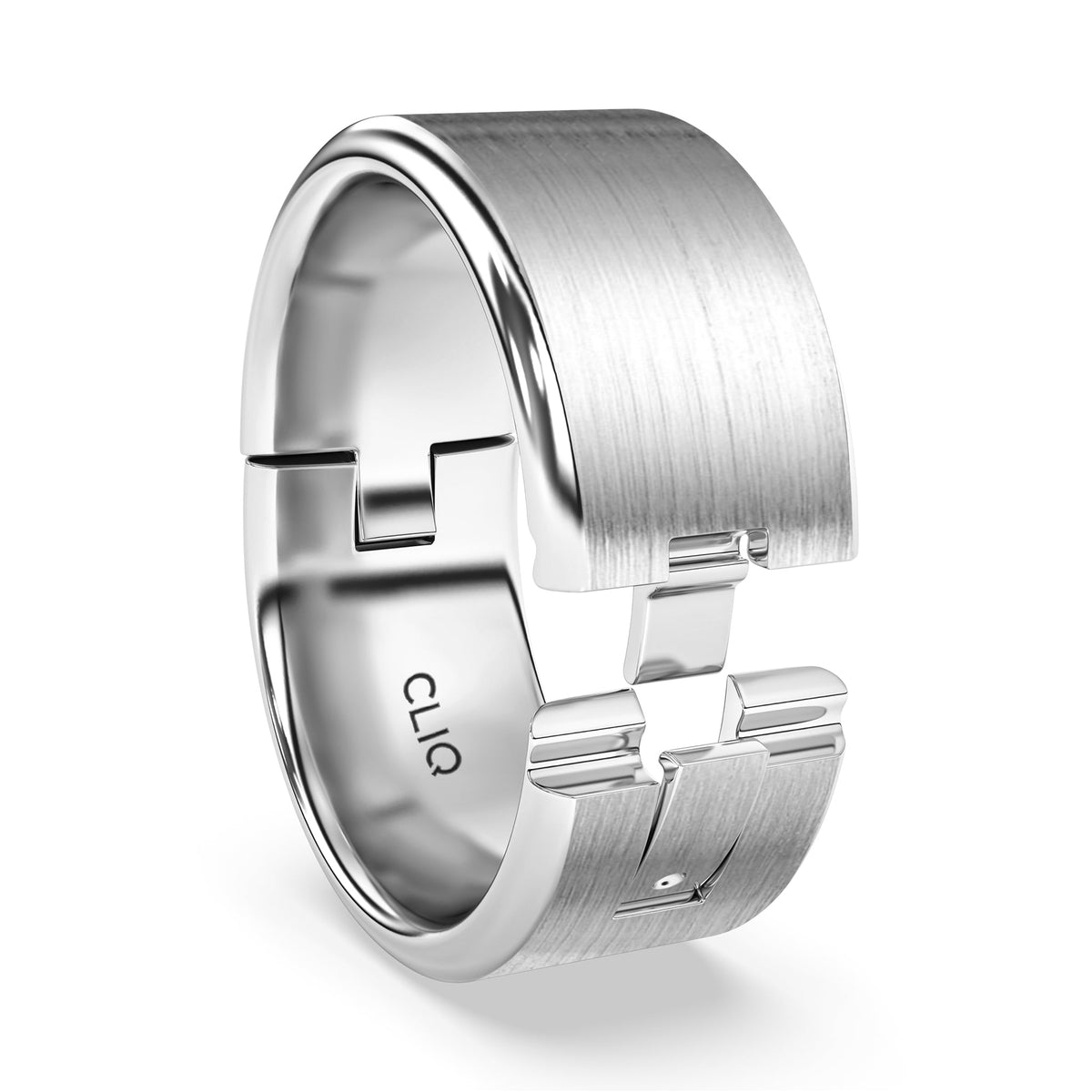 Flat Comfort Fit Band with Matte Finish, 10mm