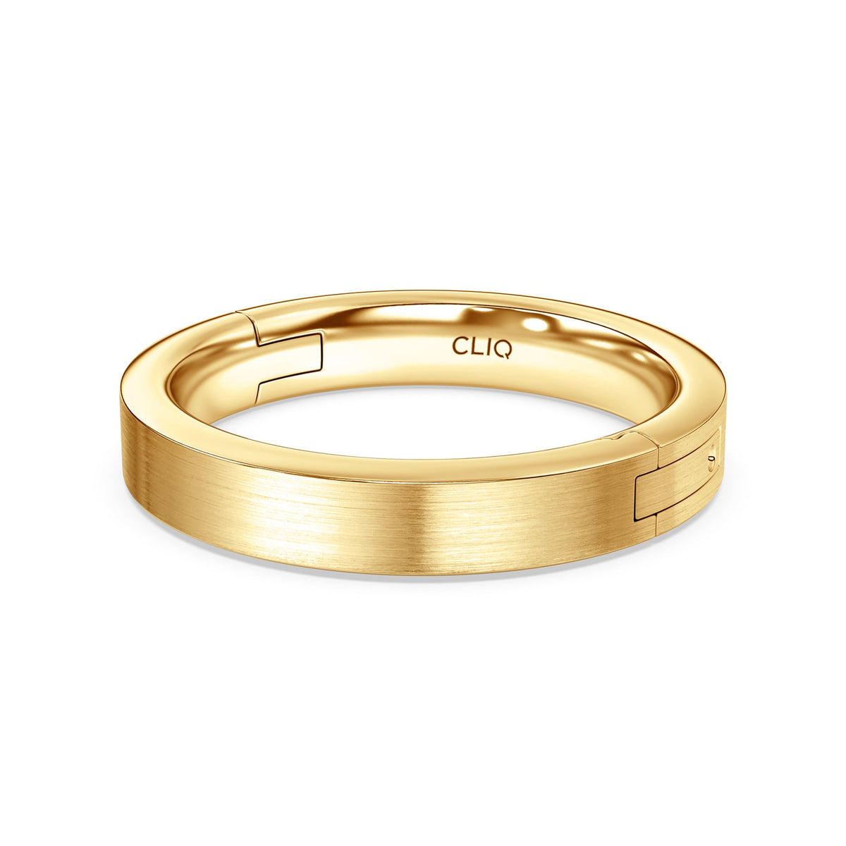 Flat Comfort Fit Band with Matte Finish, 4mm