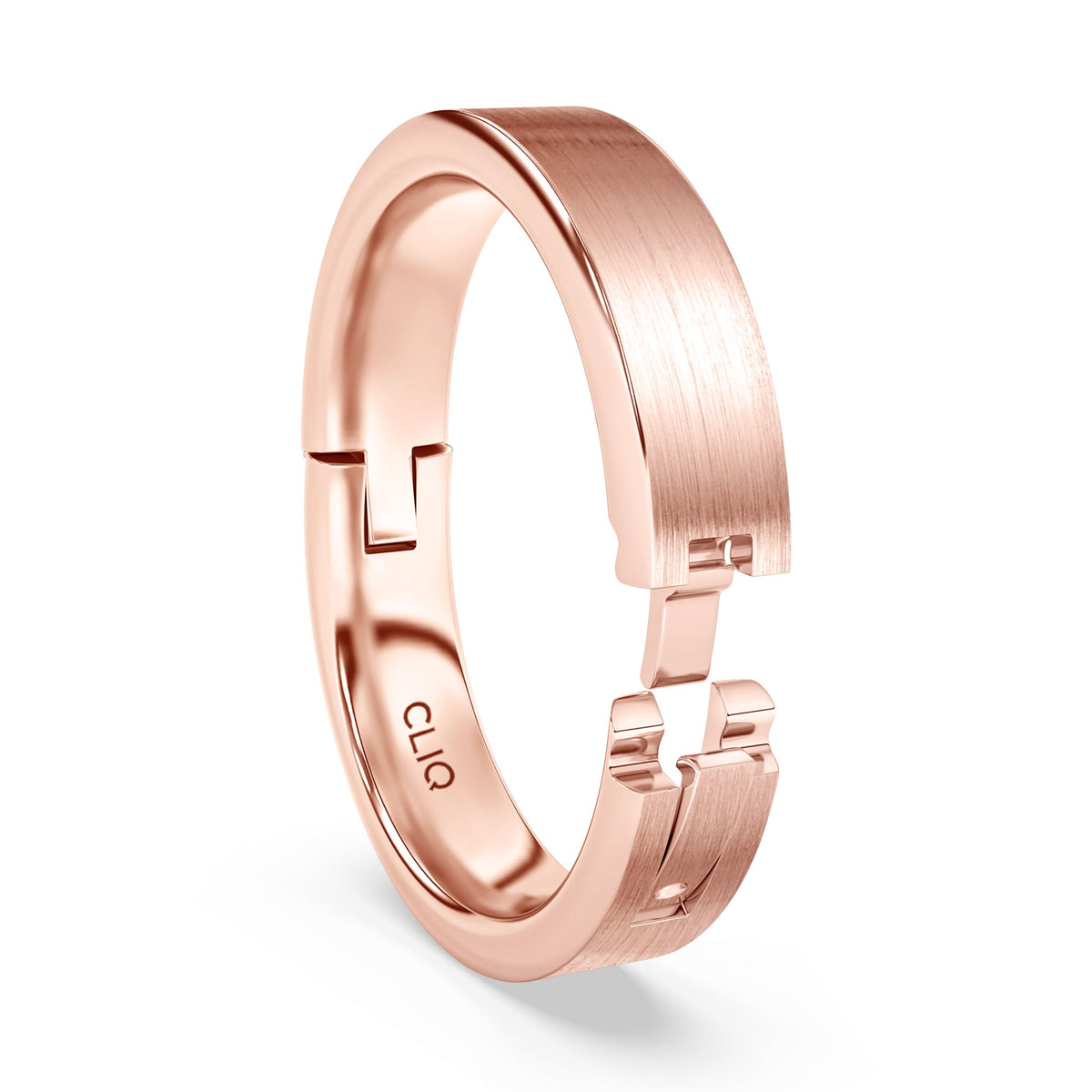 Flat Comfort Fit Band with Matte Finish, 5mm
