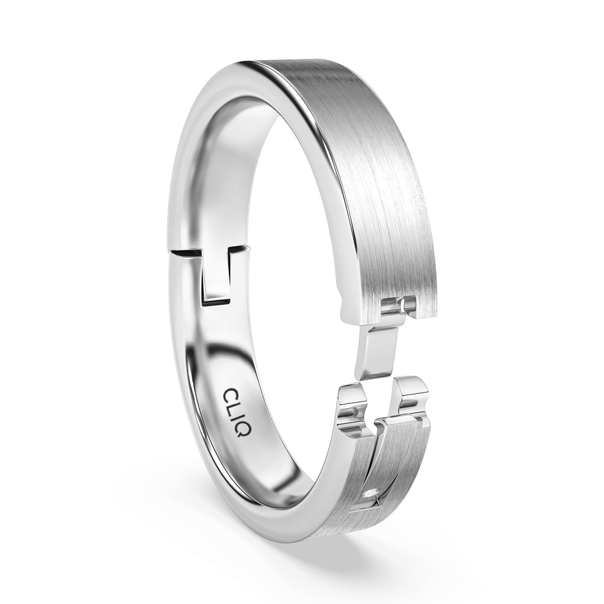 Flat Comfort Fit Band with Matte Finish, 5mm