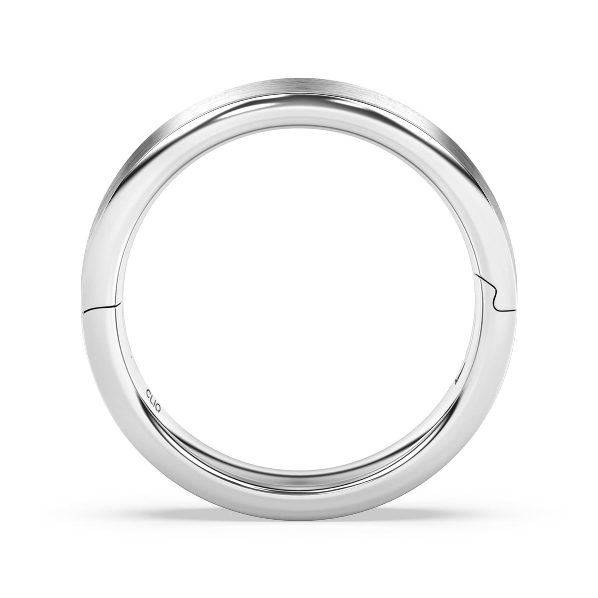 Flat Comfort Fit Band with Matte Finish, 5mm