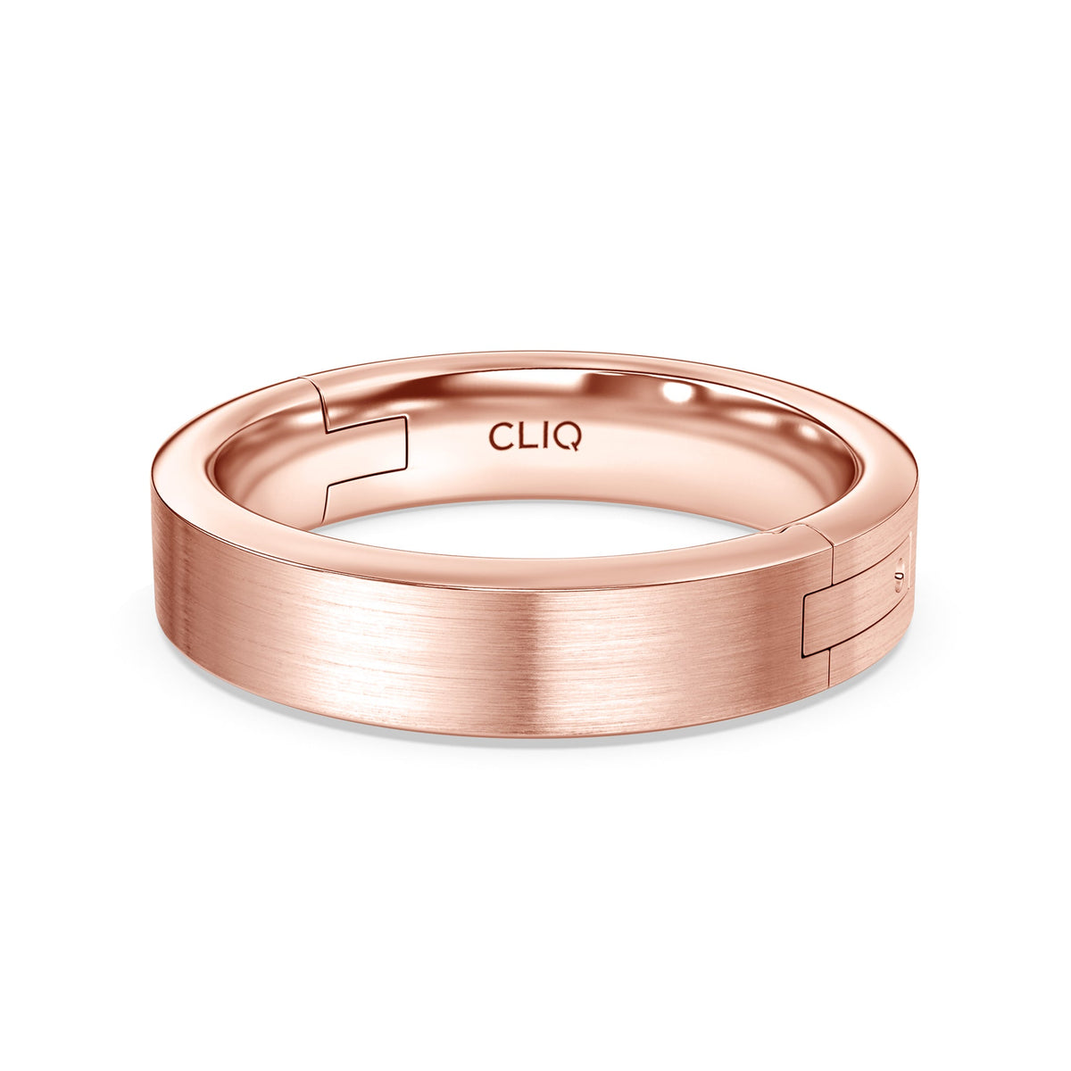 Flat Comfort Fit Band with Matte Finish, 5mm