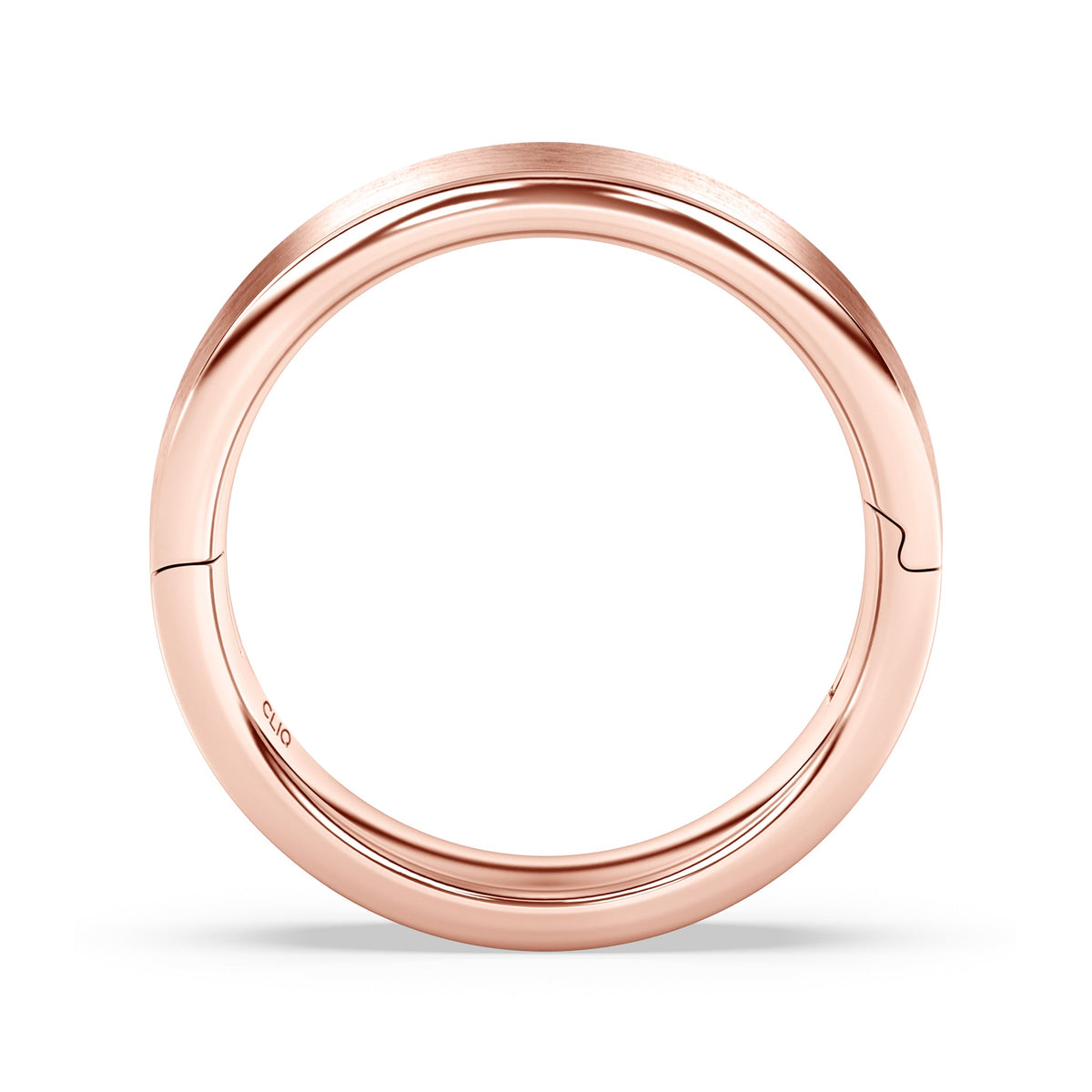 Flat Comfort Fit Band with Matte Finish, 6mm