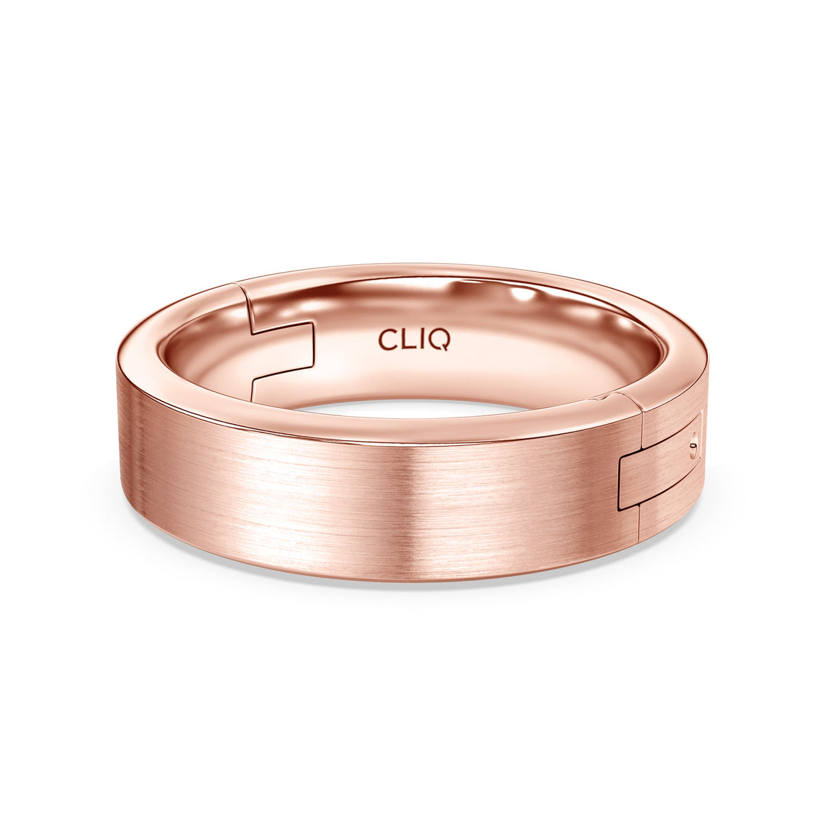 Flat Comfort Fit Band with Matte Finish, 6mm