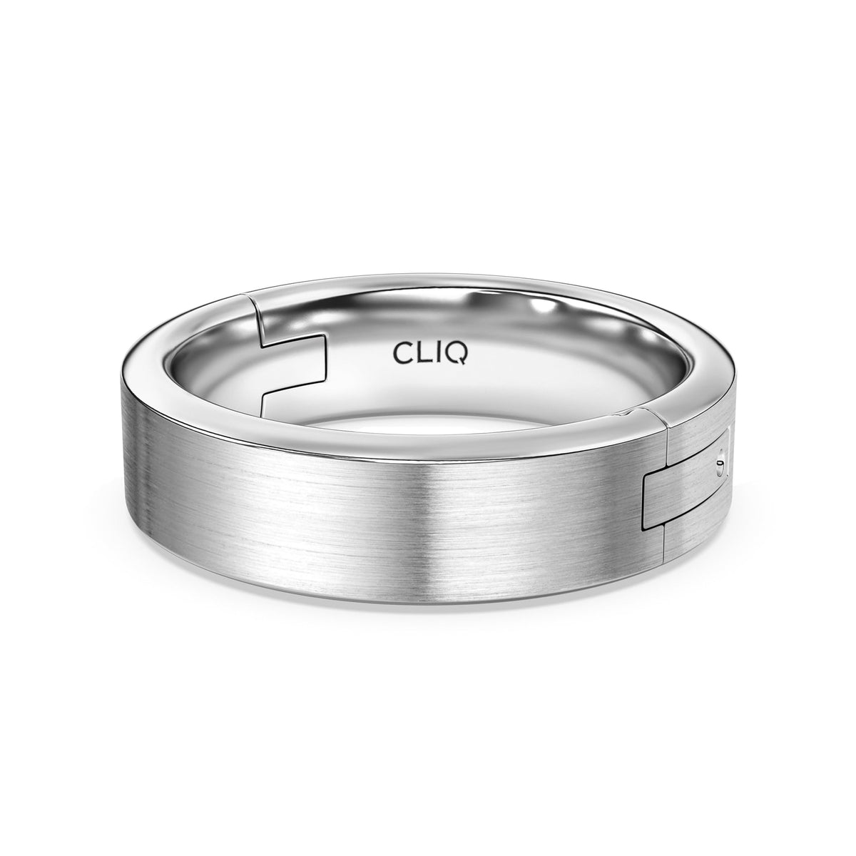 Flat Comfort Fit Band with Matte Finish, 6mm