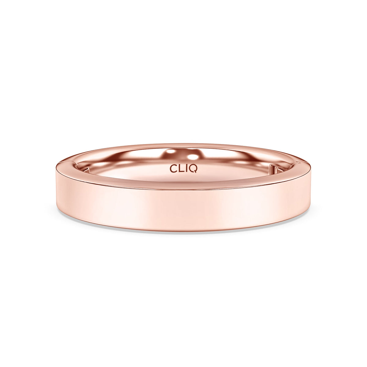 Flat Comfort Fit Band, 4mm