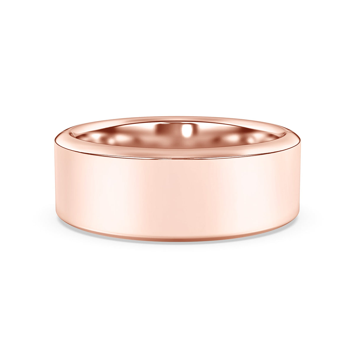Flat Comfort Fit Band, 8mm