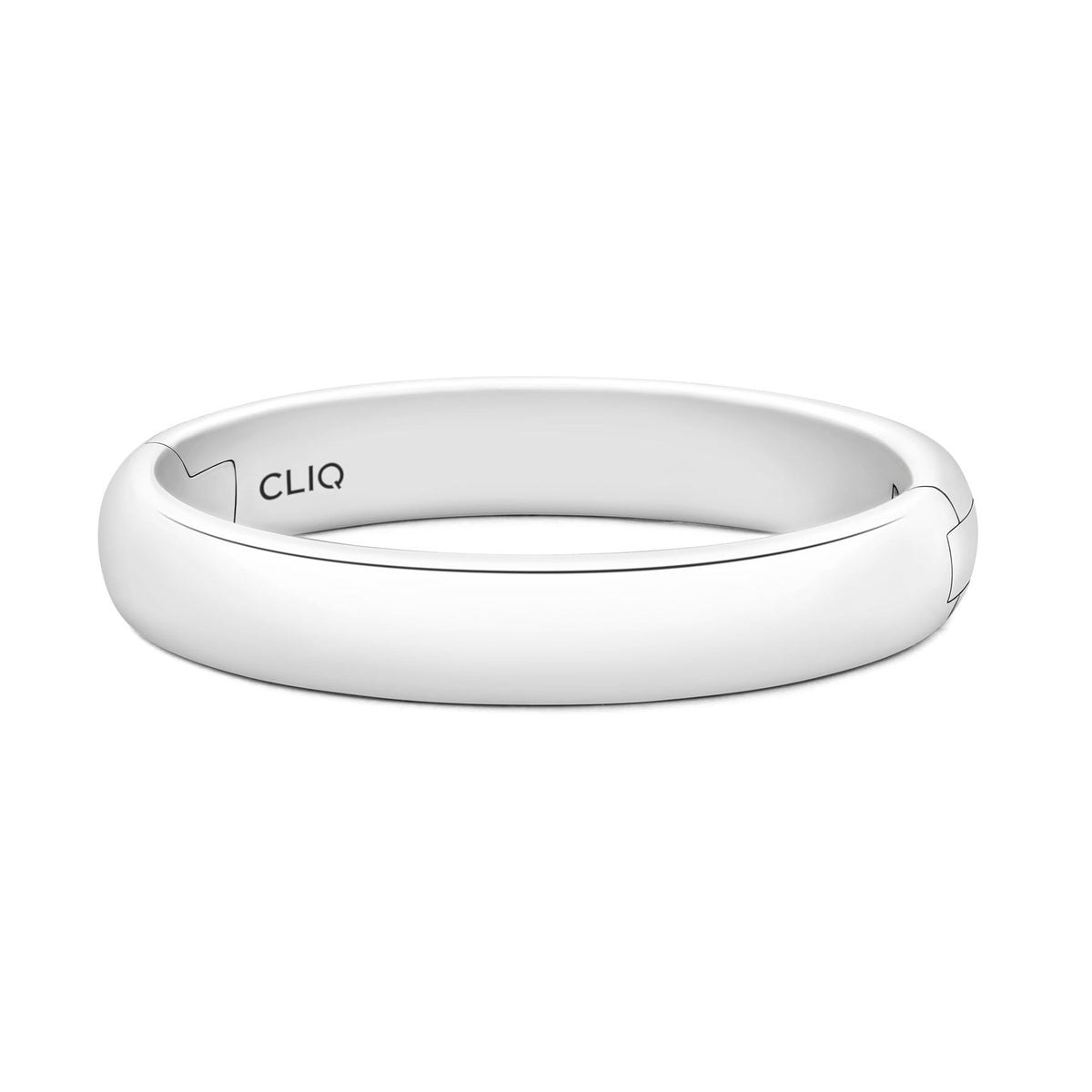 Rounded Comfort Fit Band, 4mm