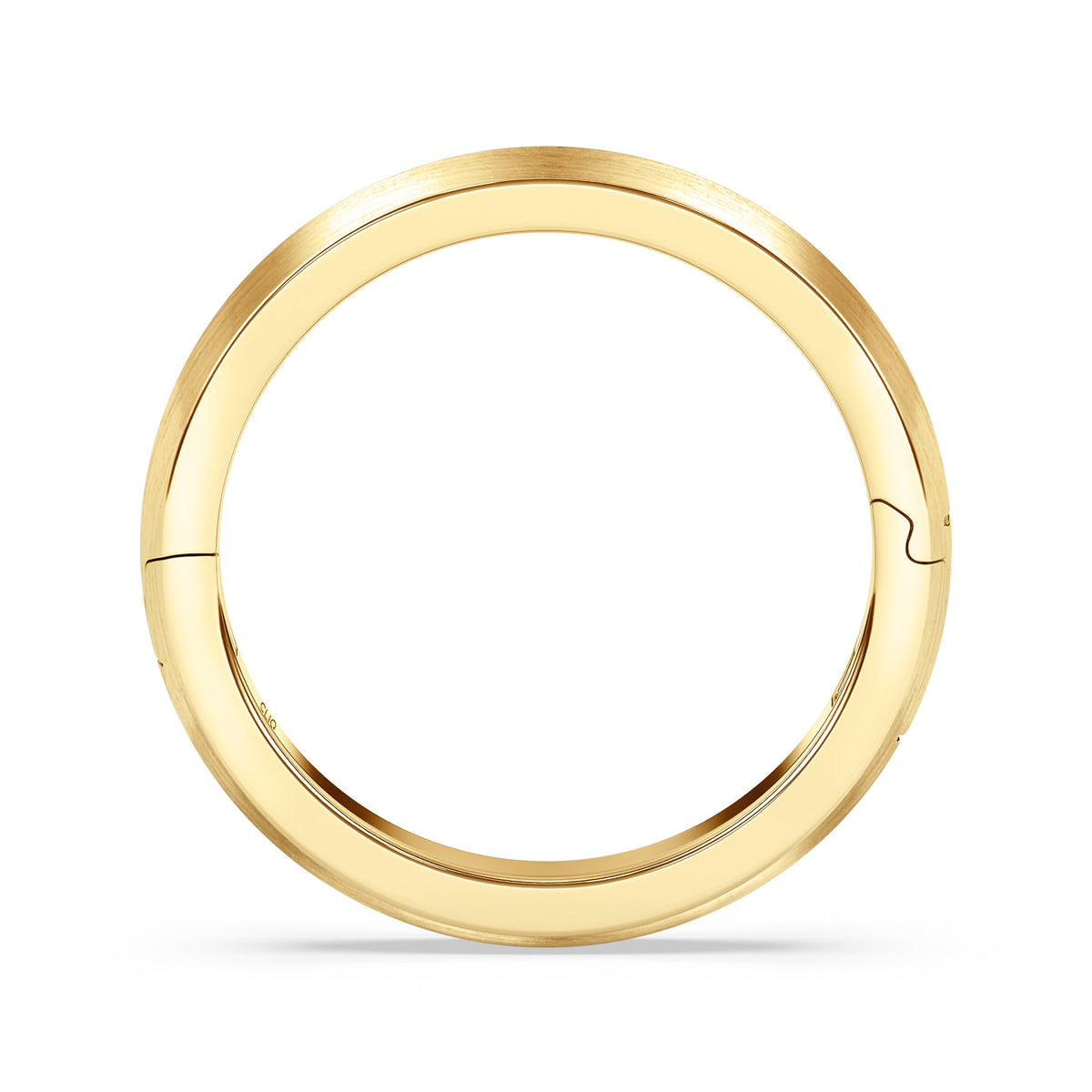 Classic Rounded Band with Matte Finish, 3mm