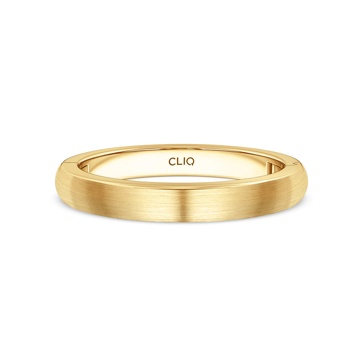 Classic Rounded Band with Matte Finish, 3mm