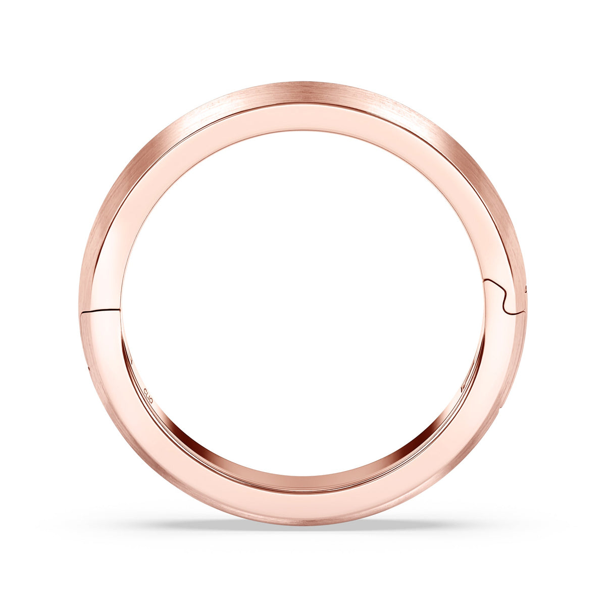 Classic Rounded Band with Matte Finish, 4mm