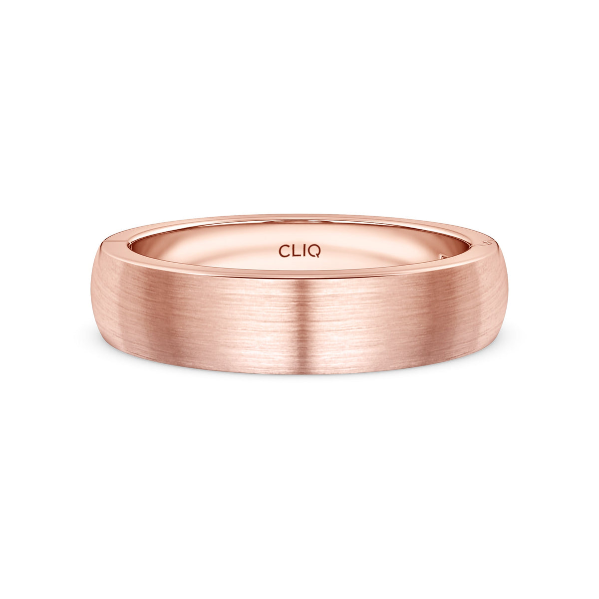 Classic Rounded Band with Matte Finish, 5mm