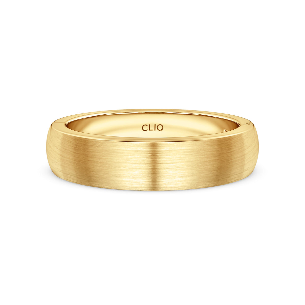 Classic Rounded Band with Matte Finish, 5mm