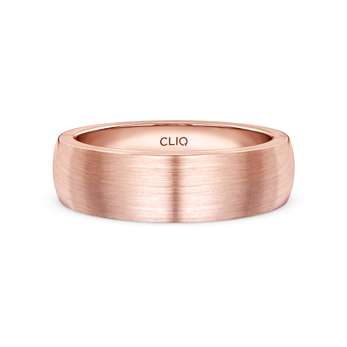 Classic Rounded Band with Matte Finish, 6mm