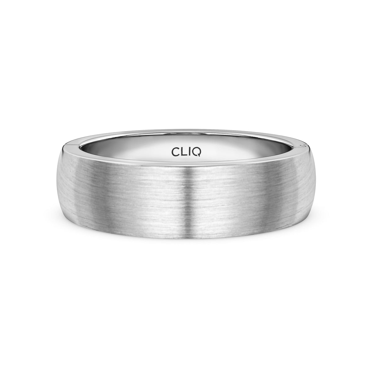 Classic Rounded Band with Matte Finish, 6mm