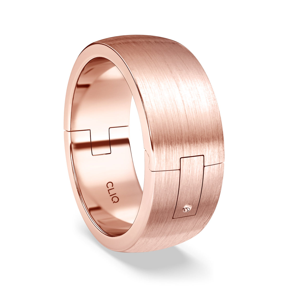 Classic Rounded Band with Matte Finish, 8mm