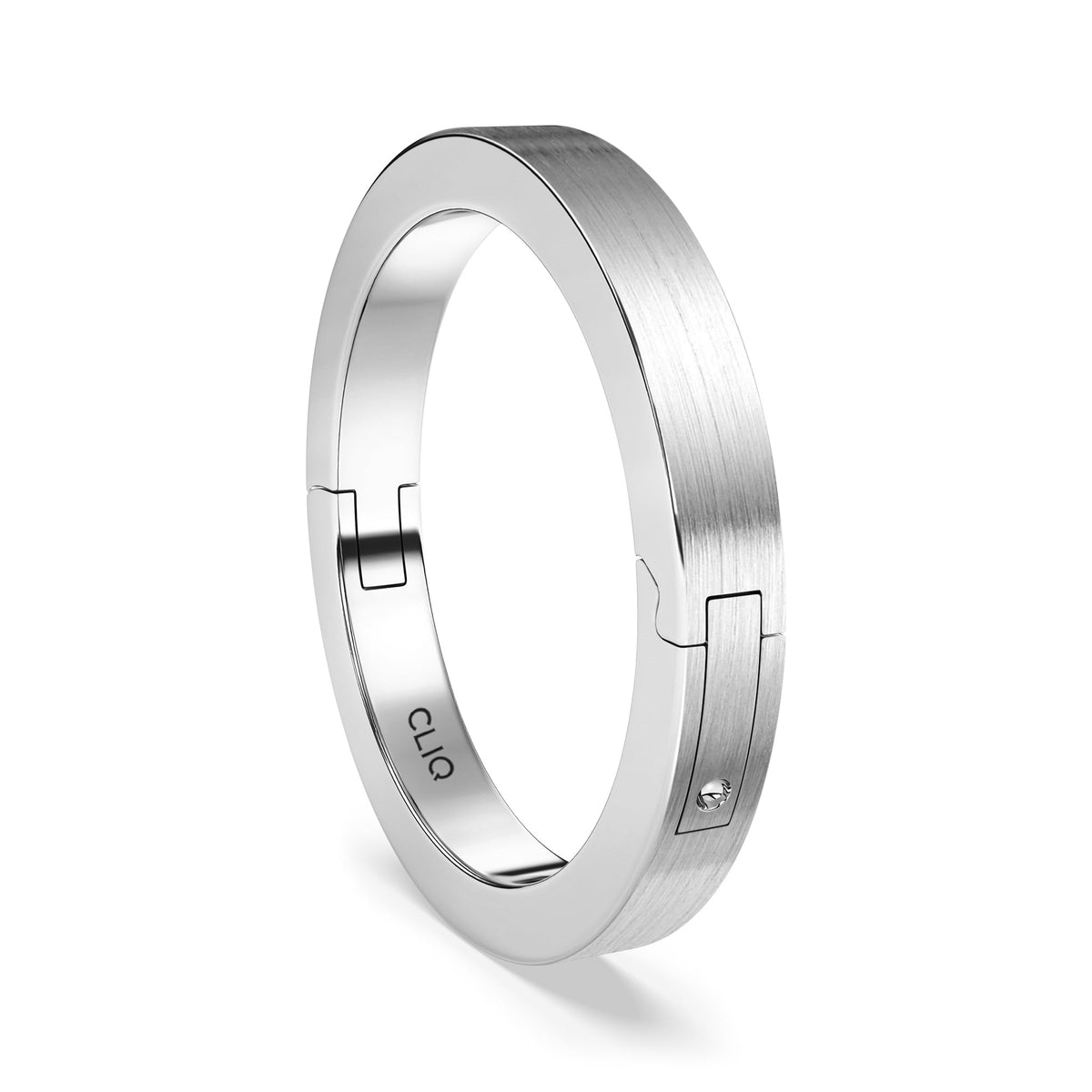 Classic Flat Profile Band with Matte Finish, 3mm