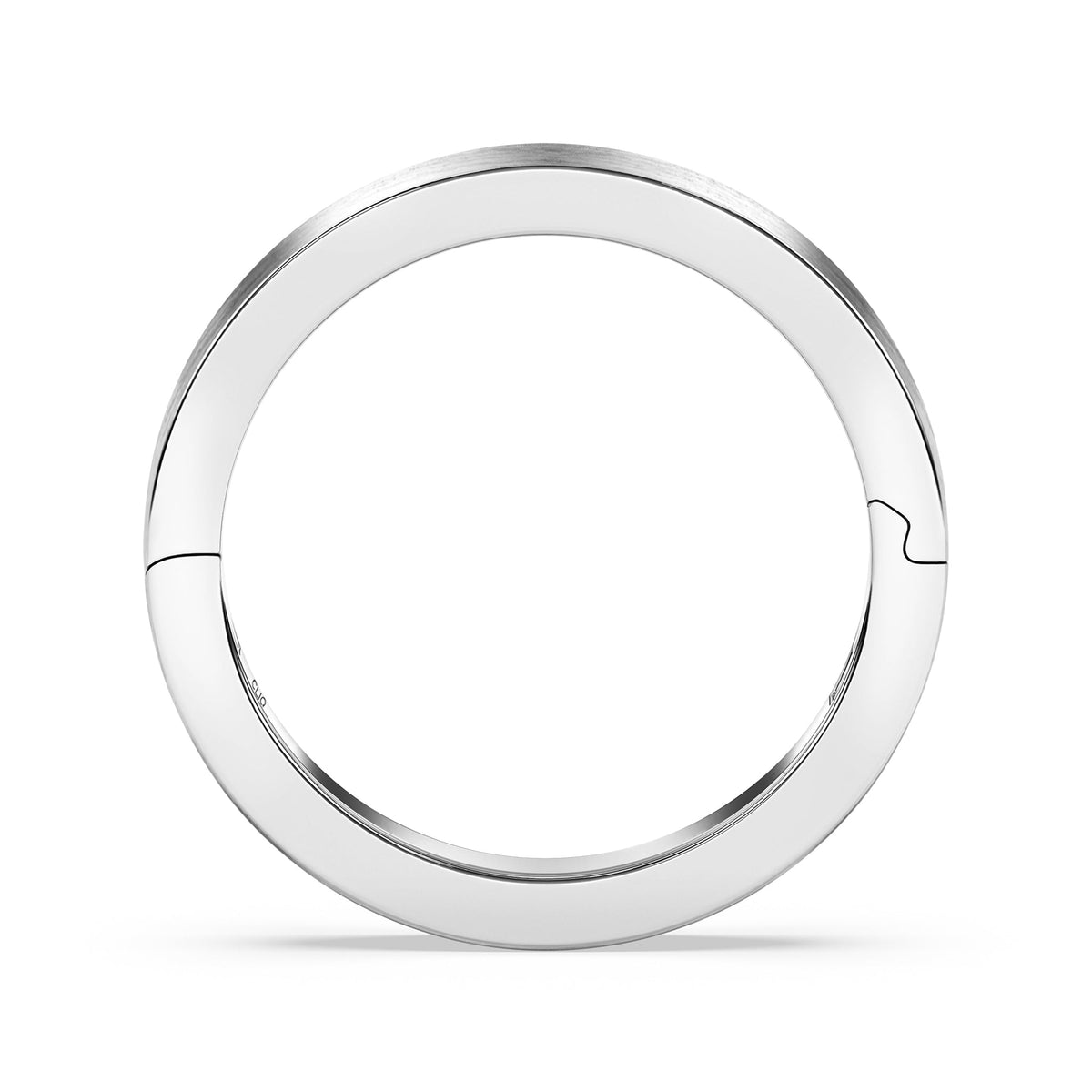 Classic Flat Profile Band with Matte Finish, 3mm