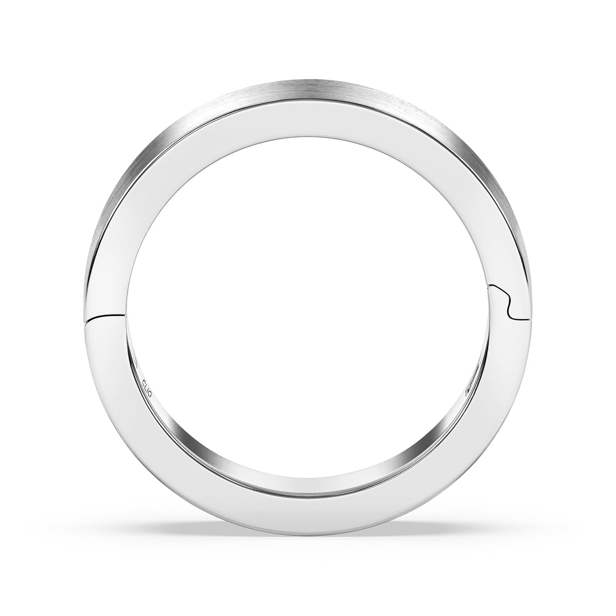 Classic Flat Profile Band with Matte Finish, 5mm