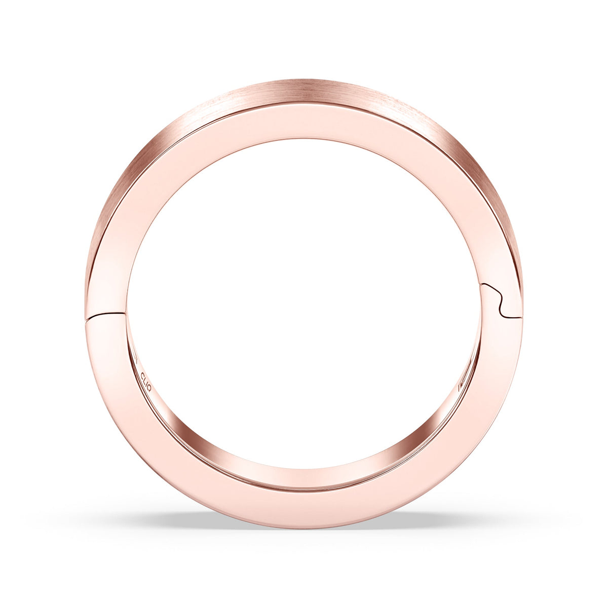 Classic Flat Profile Band with Matte Finish, 6mm