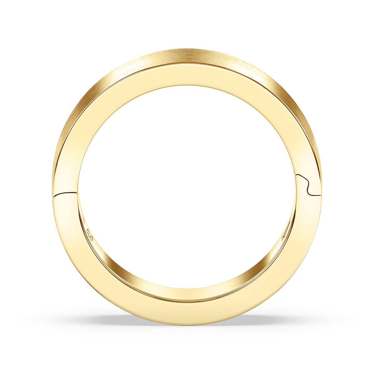 Classic Flat Profile Band with Matte Finish, 6mm