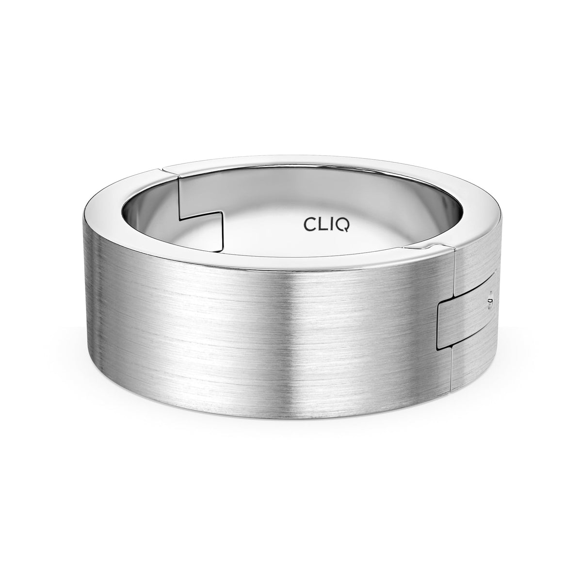 Classic Flat Profile Band with Matte Finish, 8mm