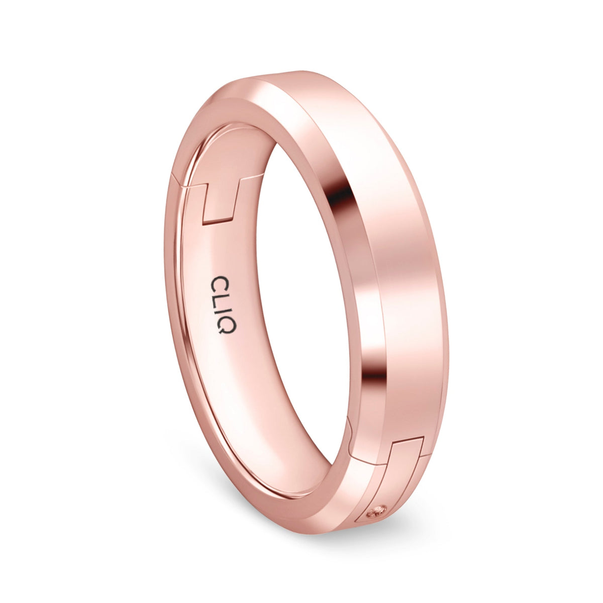 Plateau Band with Beveled Edges, 6mm