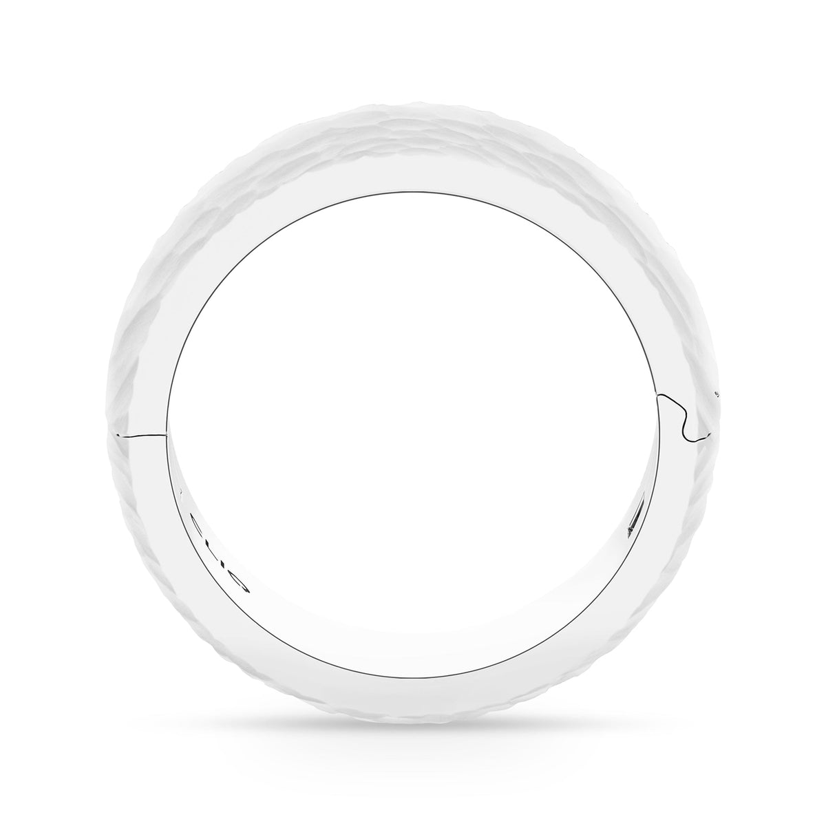 Classic Band with Hammered Finish, 10mm