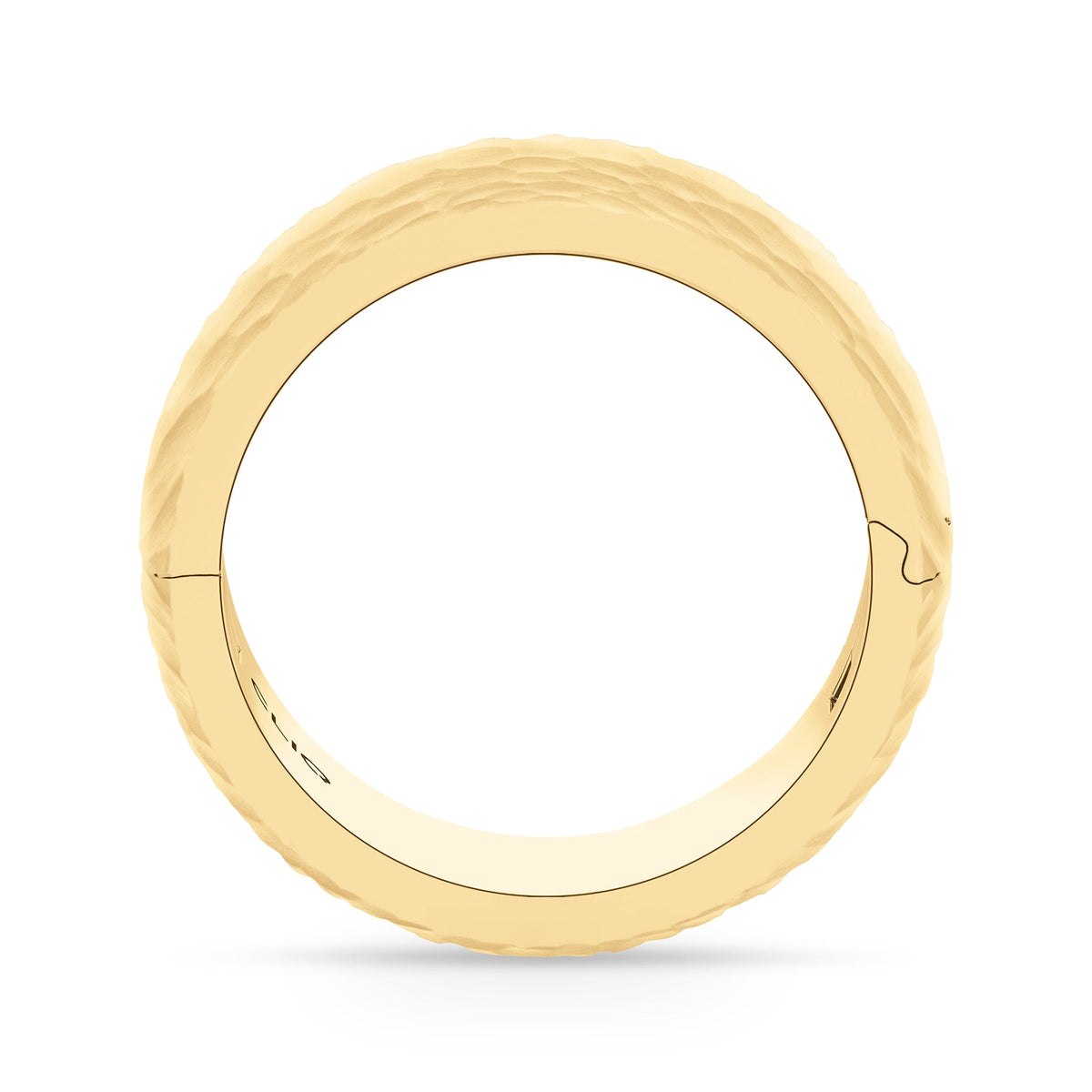 Classic Band with Hammered Finish, 10mm