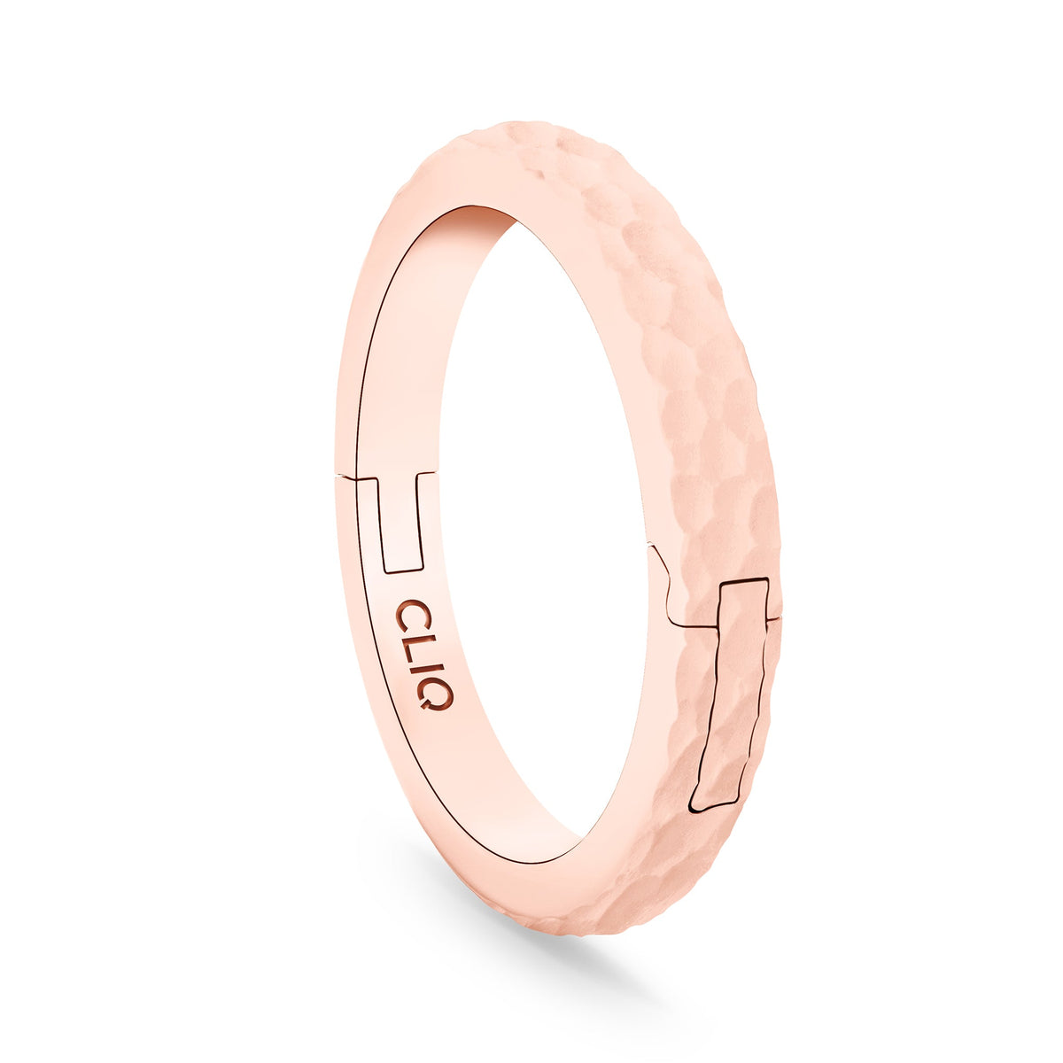 Classic Band with Hammered Finish, 3mm
