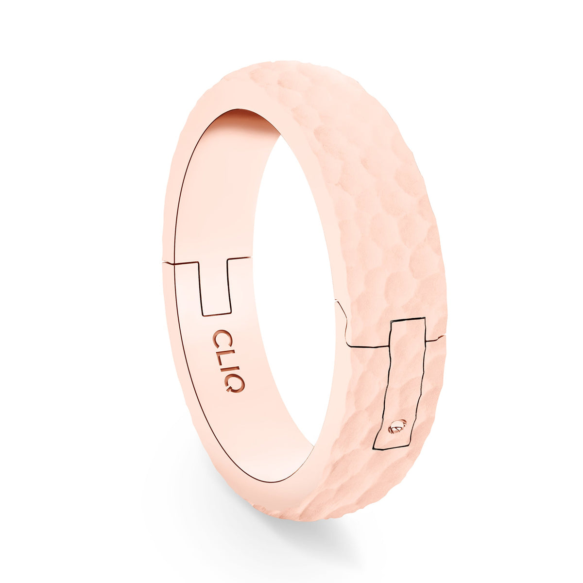 Classic Band with Hammered Finish, 5mm