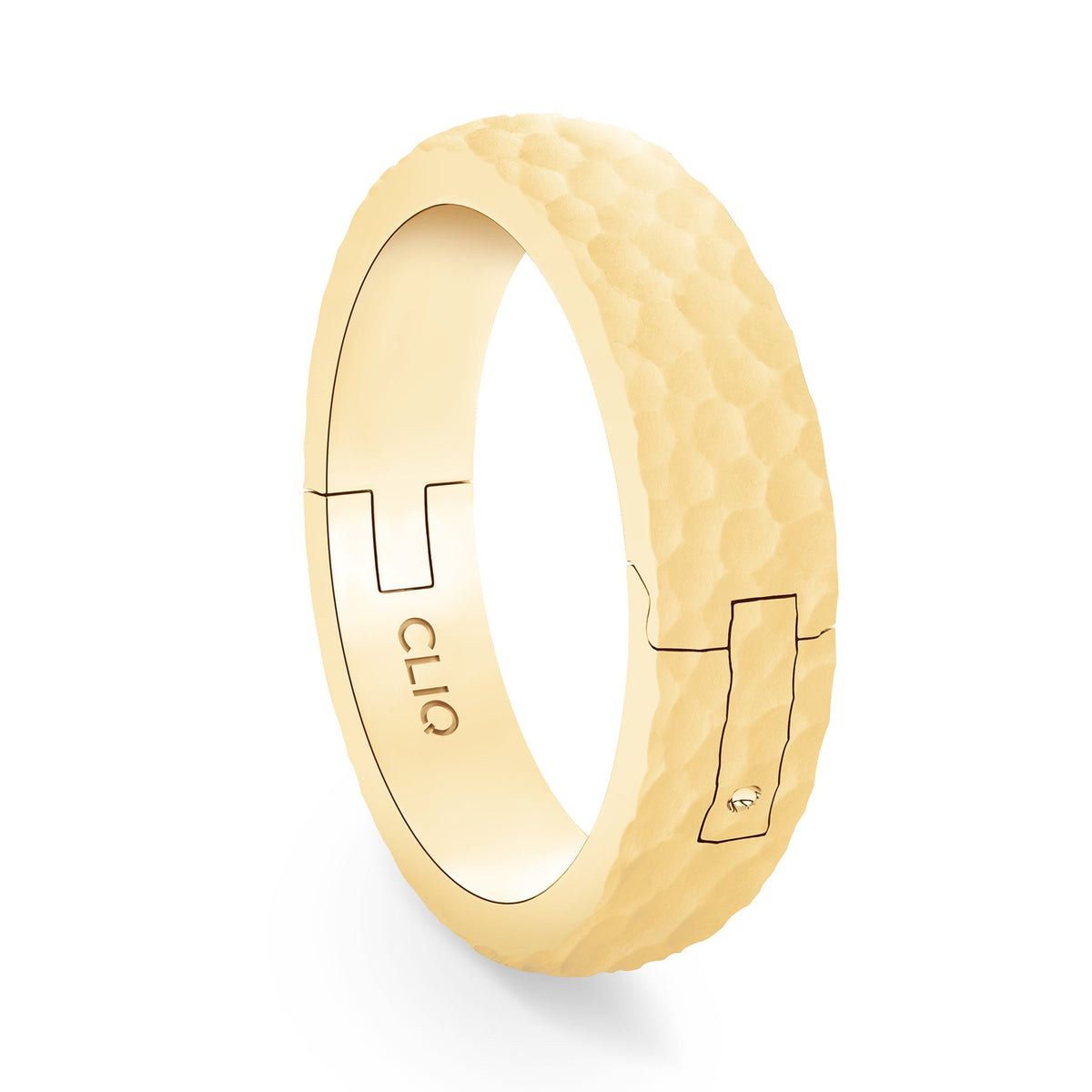 Classic Band with Hammered Finish, 5mm
