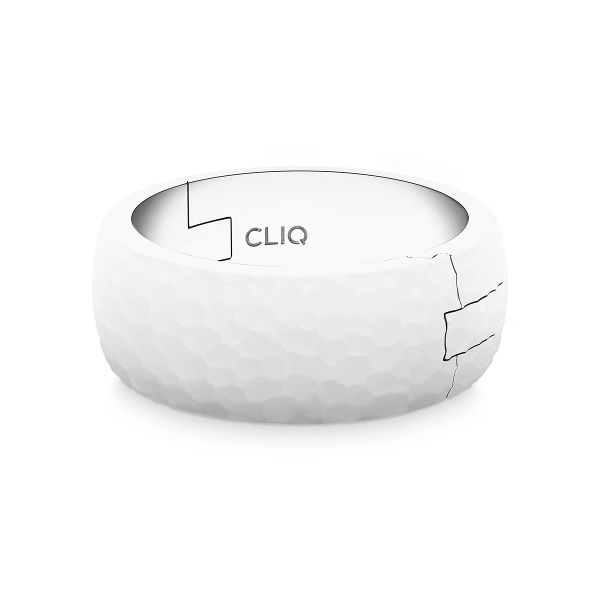 Classic Band with Hammered Finish, 8mm