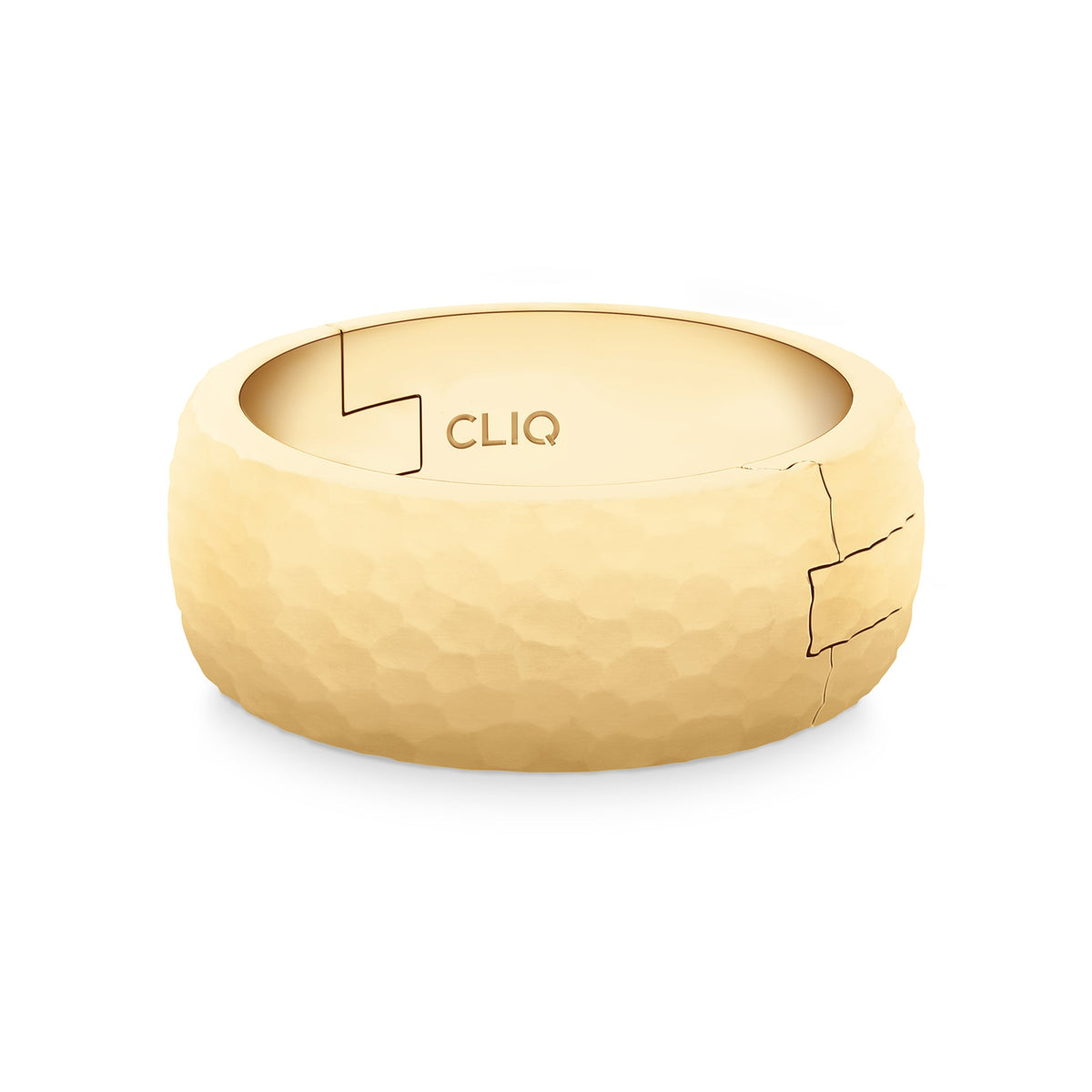 Classic Band with Hammered Finish, 8mm
