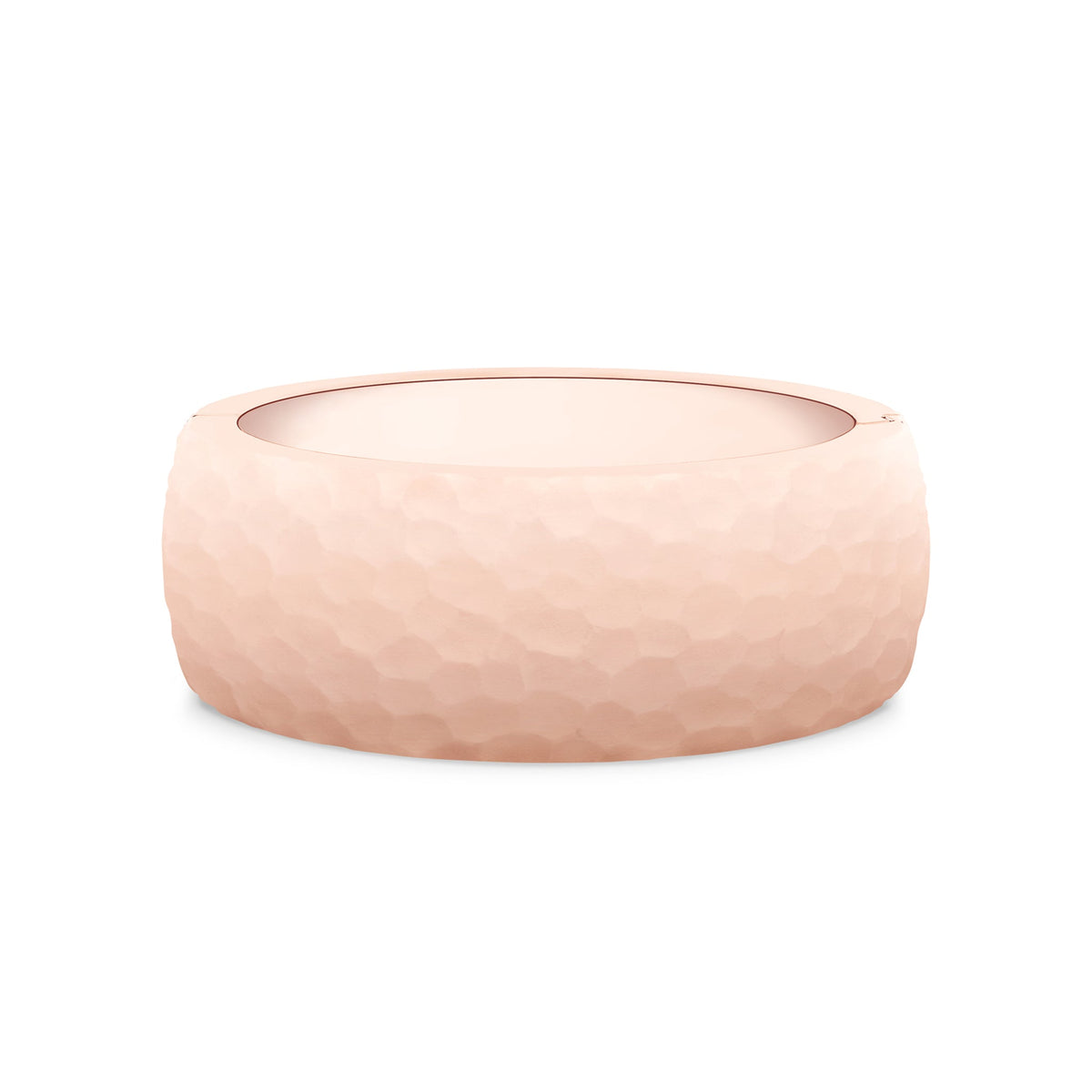 Classic Band with Hammered Finish, 8mm