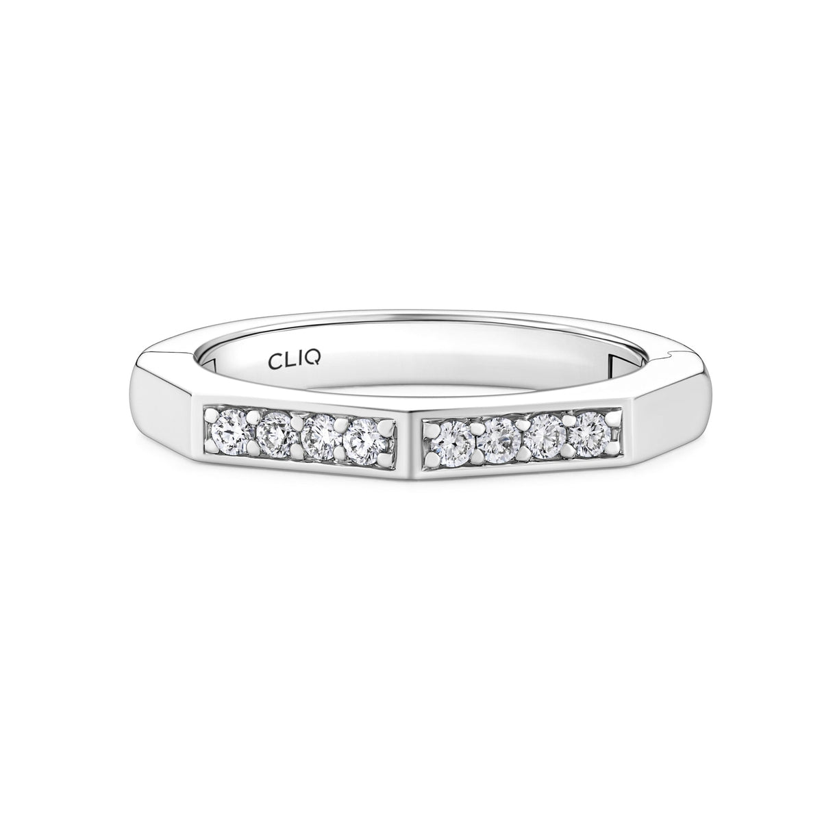 Apex Angled Diamond Band