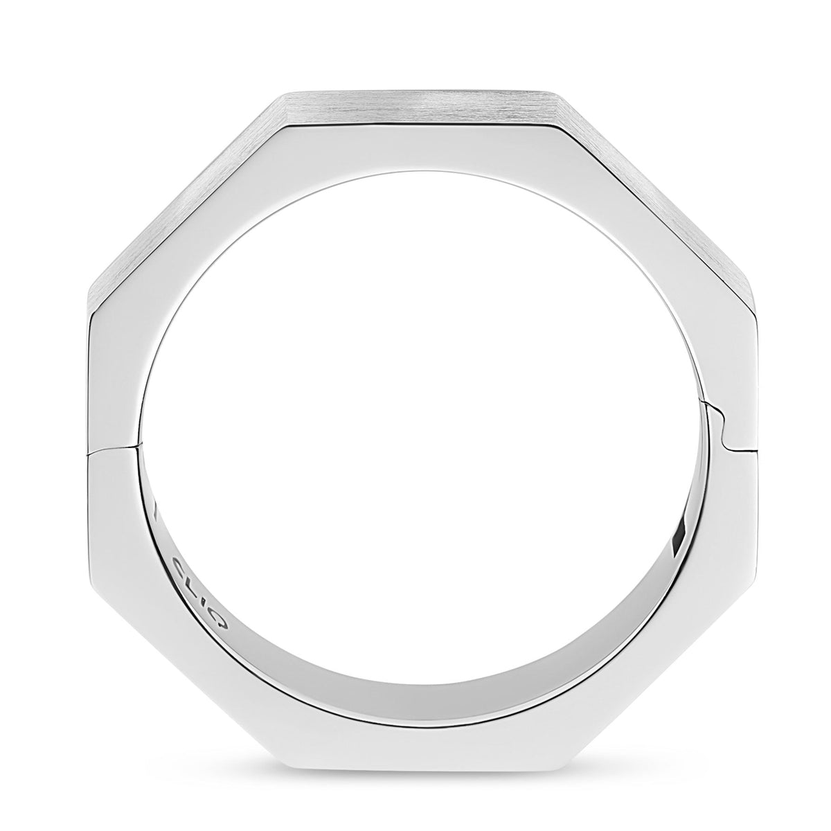 Oxford Octagonal Band with Matte Finish, 5mm