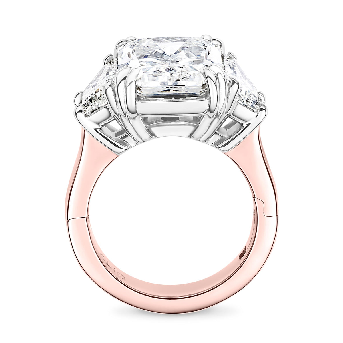 Merion Three Stone Engagement Ring