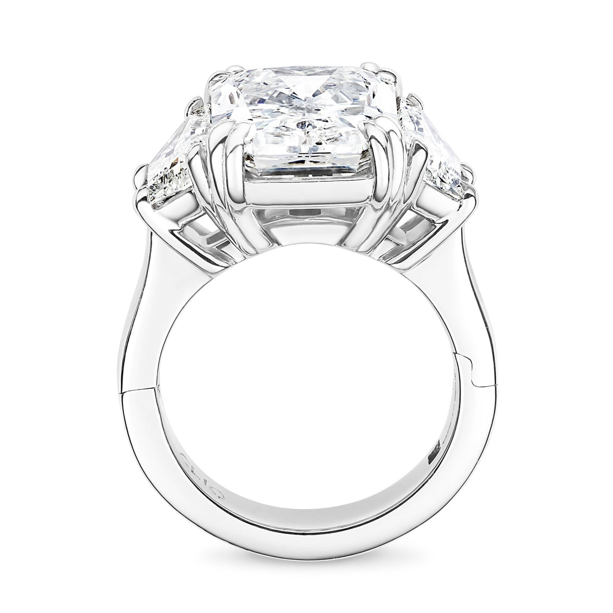 Merion Three Stone Engagement Ring