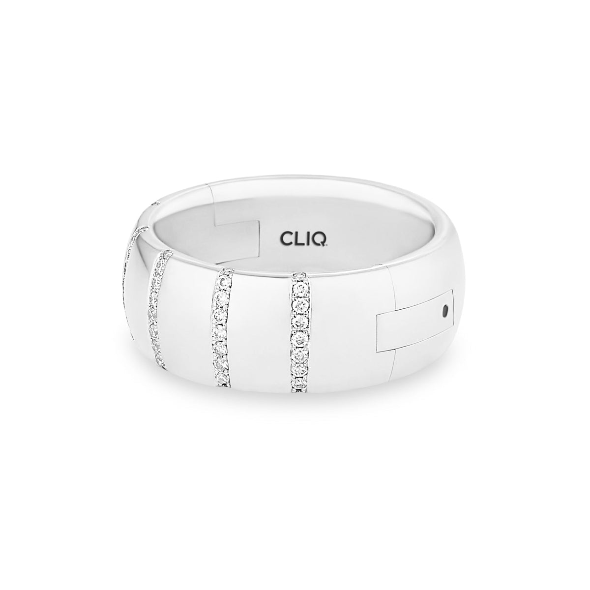 Claridge Wide Diamond Band