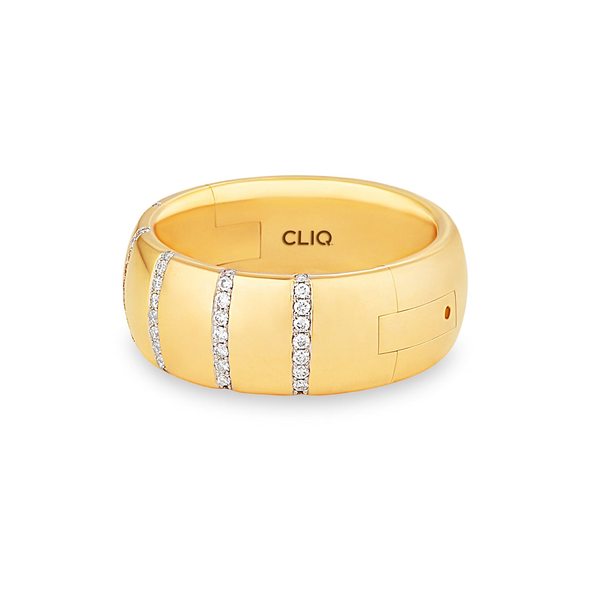 Claridge Wide Diamond Band