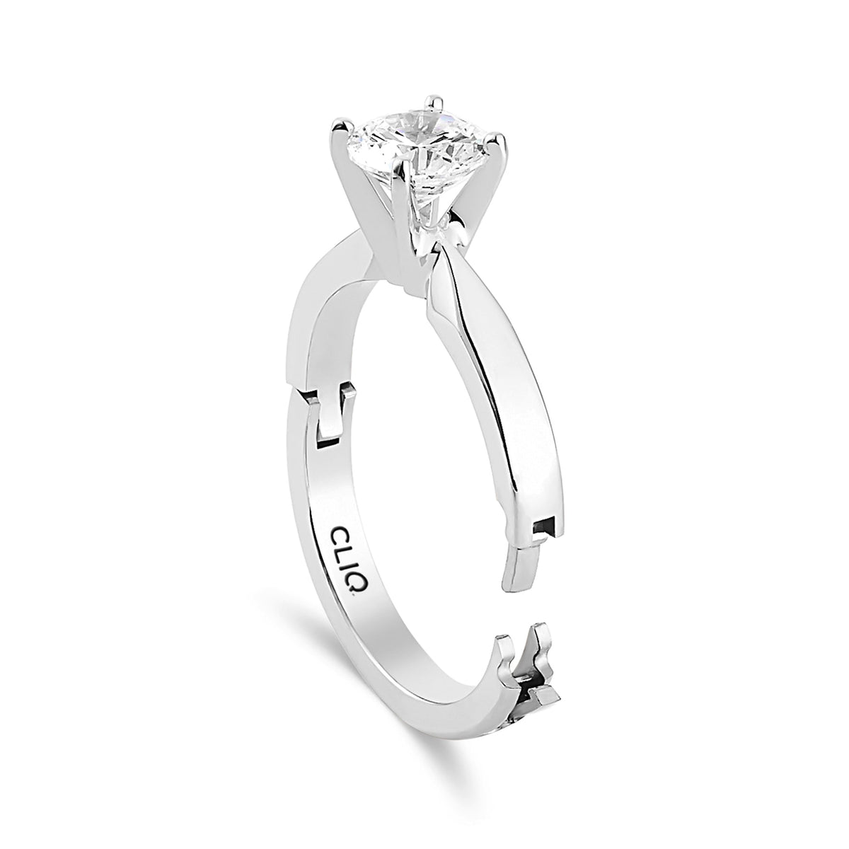 Classic 4-Prong Solitaire Engagement Ring