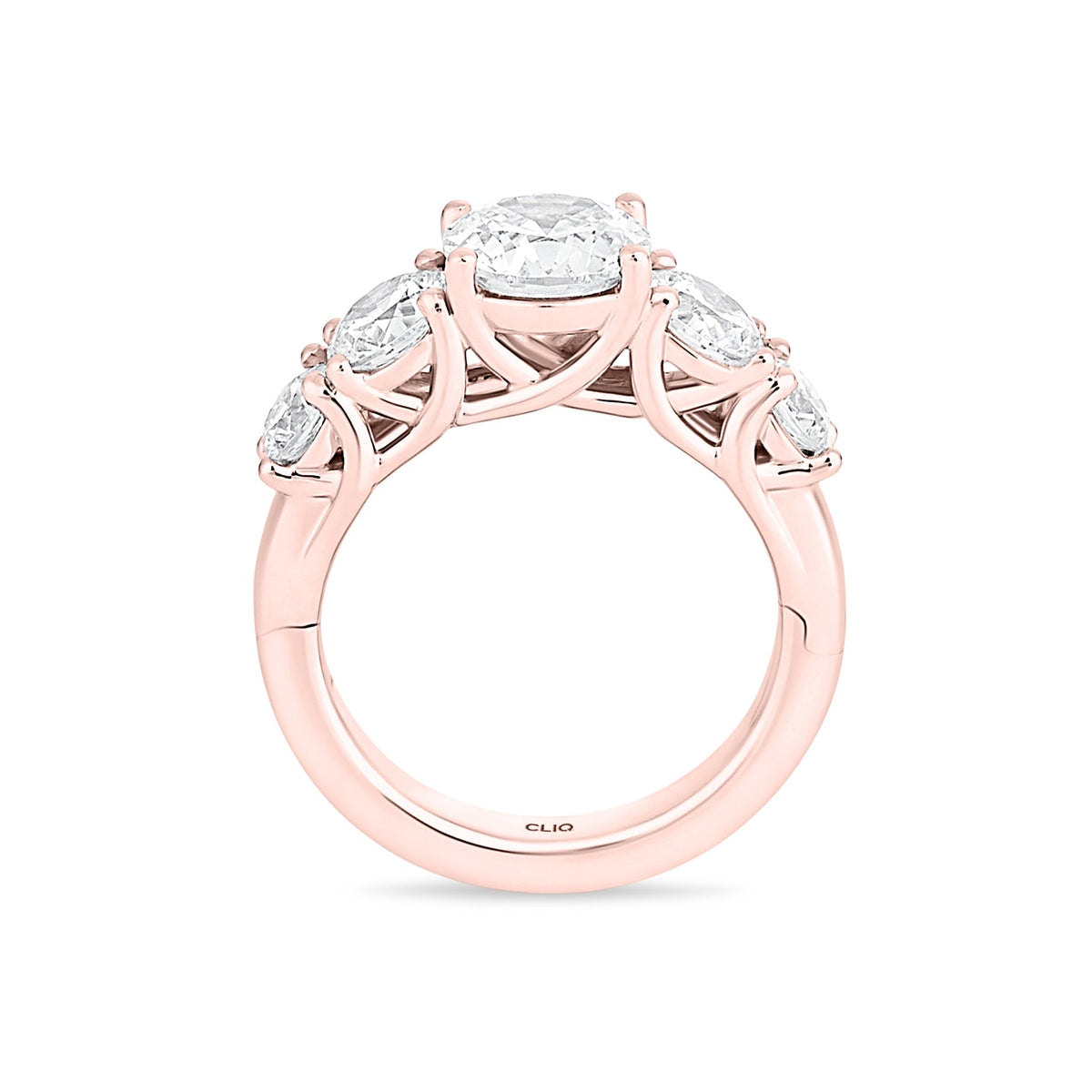 Trellis Five Stone Ring