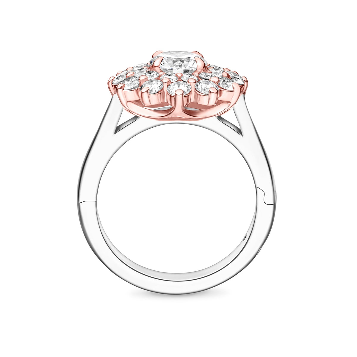 Victoria Diamond Cluster Ring