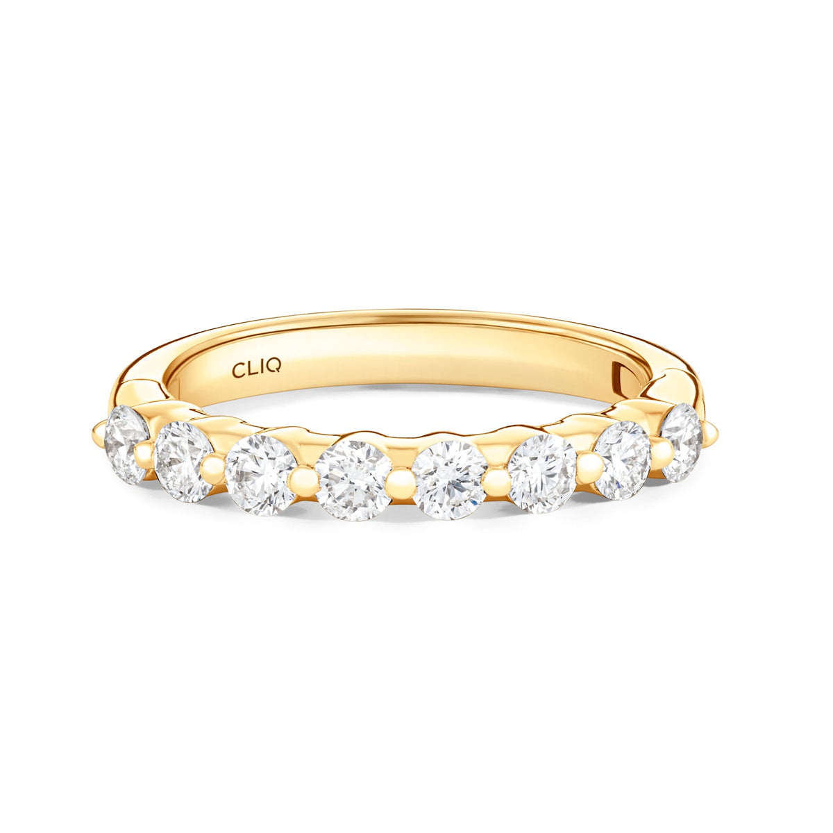 Asbury Single Shared Prong Diamond Band