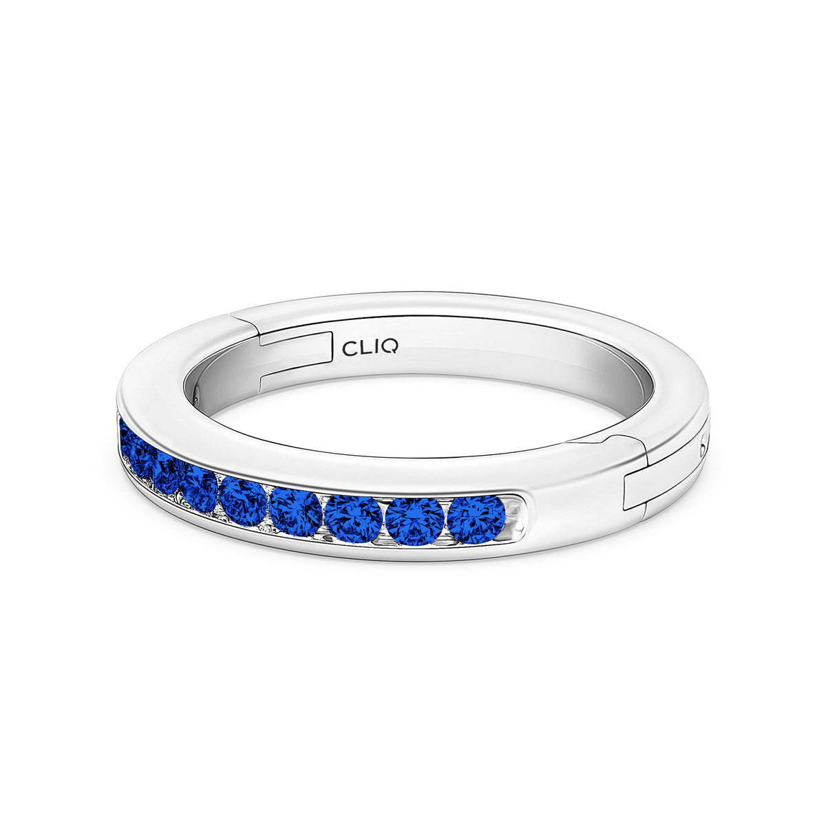 Classic Channel Set Sapphire Band