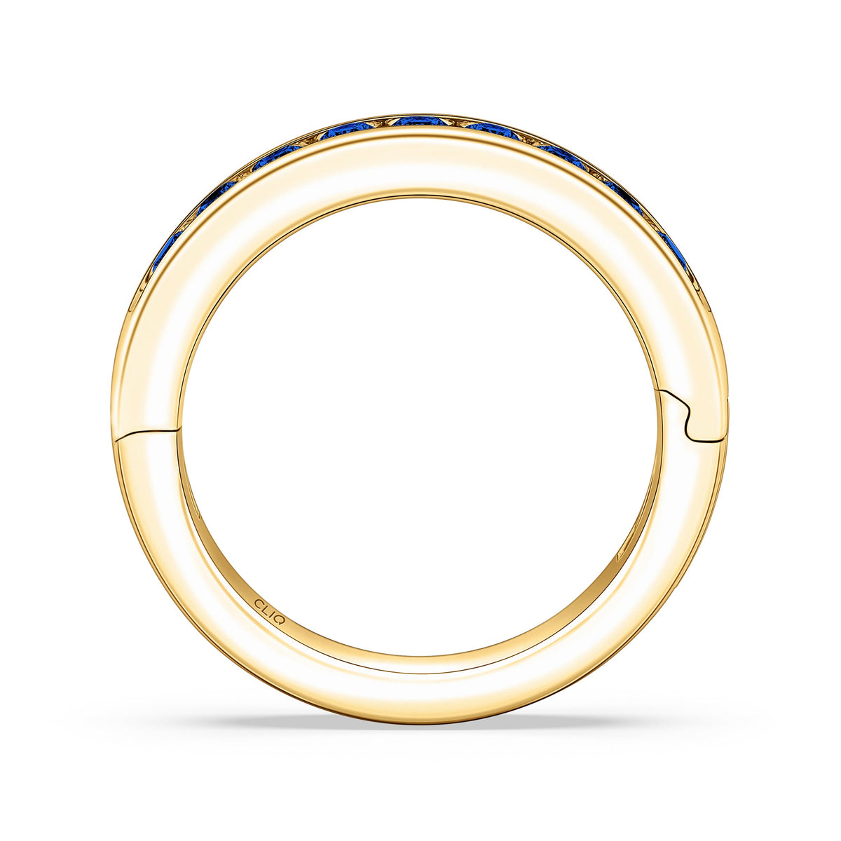 Classic Channel Set Sapphire Band