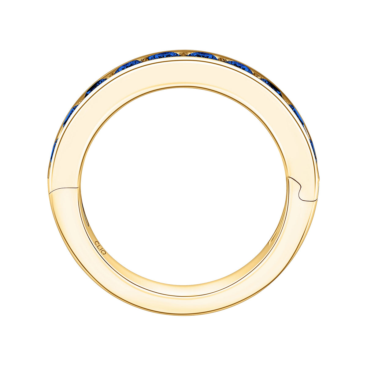 Classic Channel Set Sapphire Band