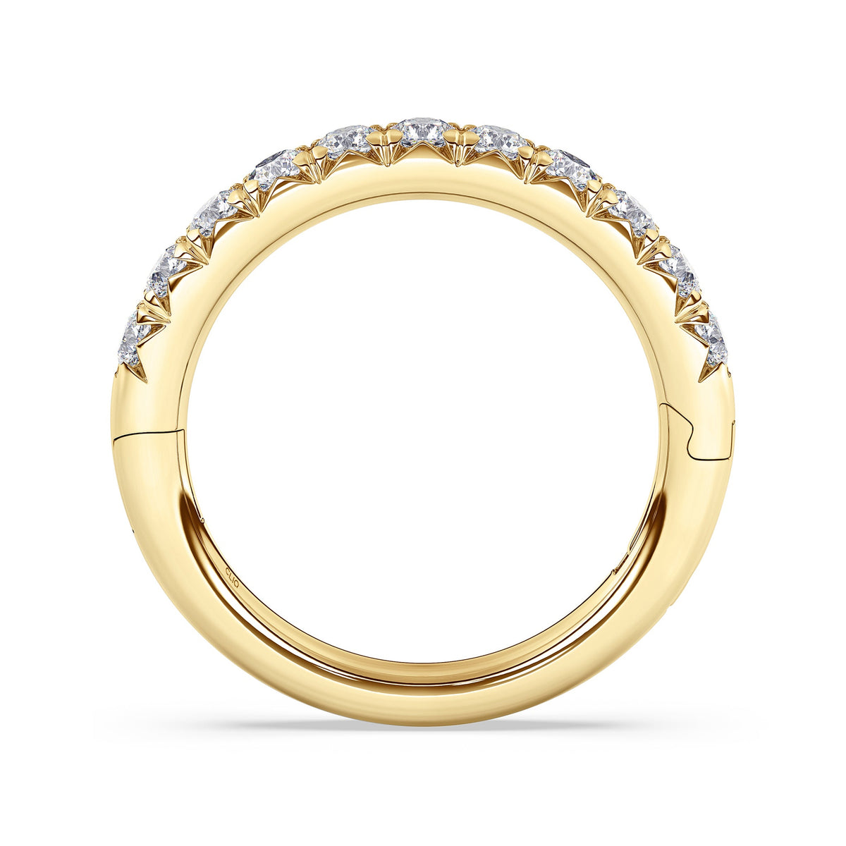 Shea French Pave Diamond Band