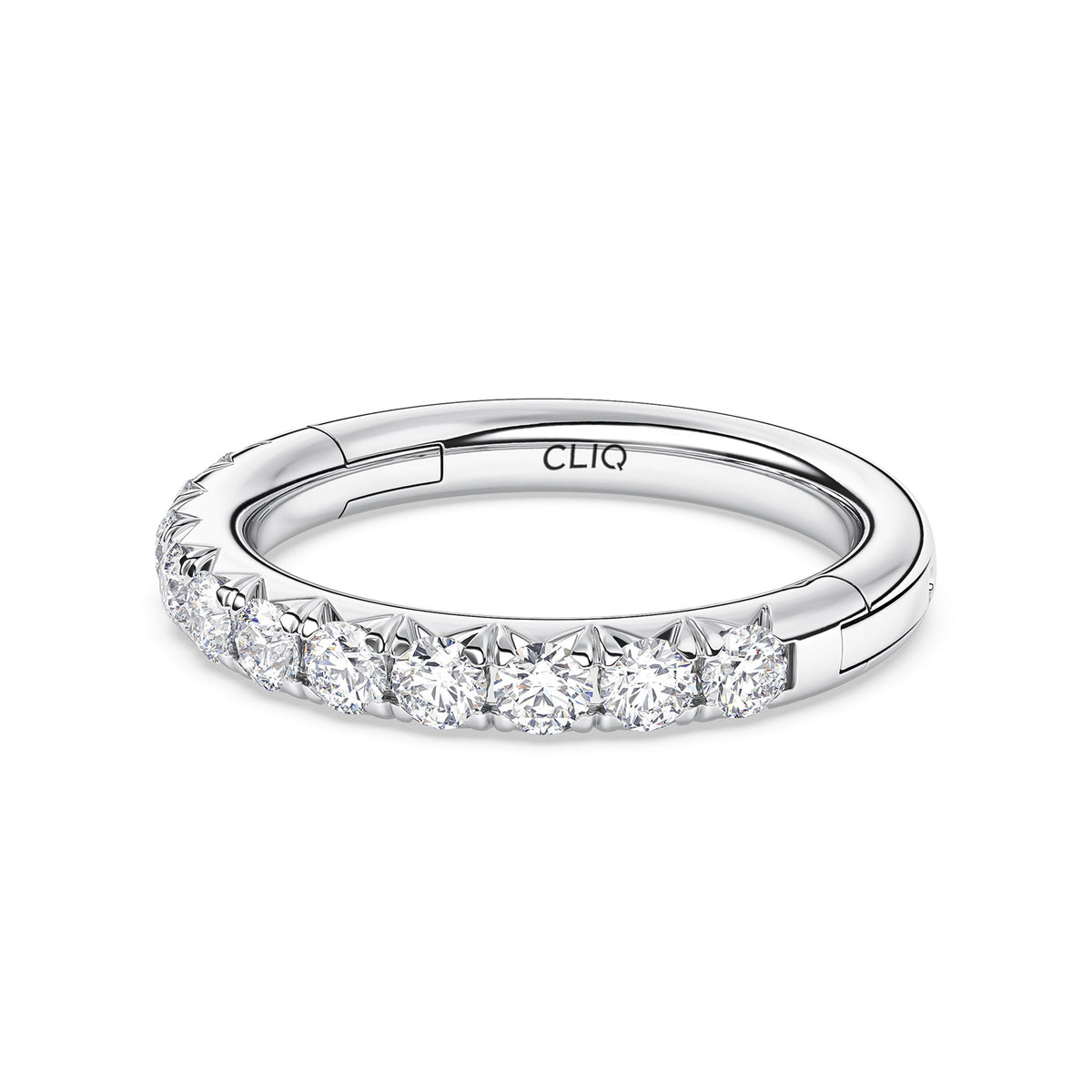 Shea French Pave Diamond Band